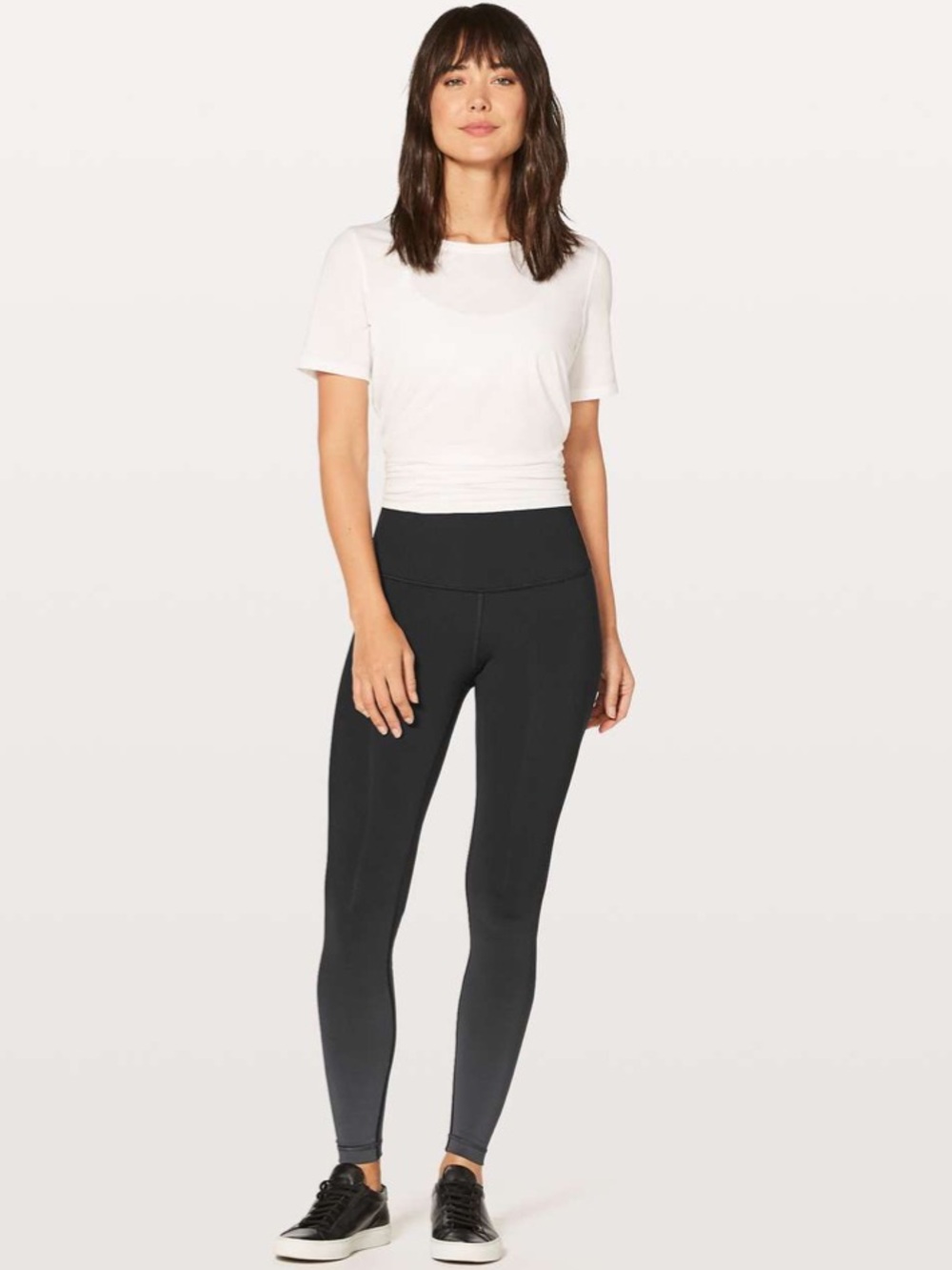 Lululemon Wunder Under Hi-Rise Tight Ombre Black Size 4